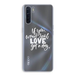CaseCompany Partner in crime: Oppo A91 Transparant Hoesje
