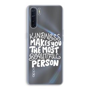 CaseCompany The prettiest: Oppo A91 Transparant Hoesje