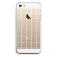 CaseCompany Rooster 2: iPhone 5 / 5S / SE Transparant Hoesje