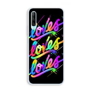 CaseCompany Loves: Huawei P Smart Pro Transparant Hoesje