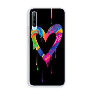 CaseCompany Melts My Heart: Huawei P Smart Pro Transparant Hoesje