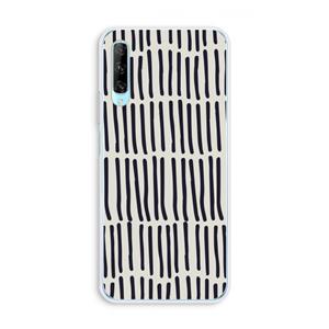 CaseCompany Moroccan stripes: Huawei P Smart Pro Transparant Hoesje
