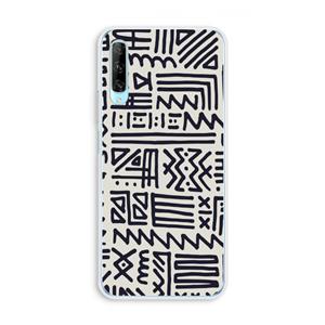 CaseCompany Marrakech print: Huawei P Smart Pro Transparant Hoesje