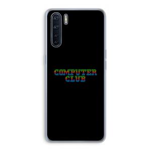 CaseCompany Retro: Oppo A91 Transparant Hoesje