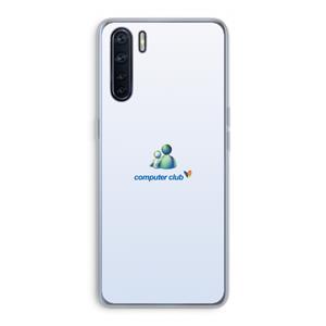 CaseCompany MSN: Oppo A91 Transparant Hoesje