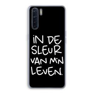 CaseCompany De Sleur: Oppo A91 Transparant Hoesje