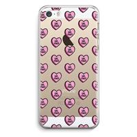 CaseCompany GIRL POWER: iPhone 5 / 5S / SE Transparant Hoesje