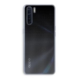 CaseCompany Musketon Halftone: Oppo A91 Transparant Hoesje