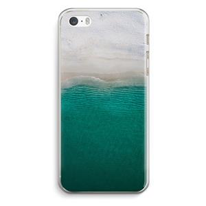 CaseCompany Stranded: iPhone 5 / 5S / SE Transparant Hoesje