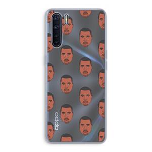 CaseCompany Kanye Call Me℃: Oppo A91 Transparant Hoesje