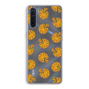 CaseCompany You Had Me At Pizza: Oppo A91 Transparant Hoesje