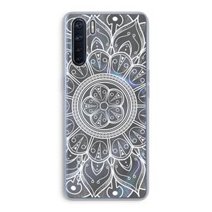 CaseCompany Roses Are Red: Oppo A91 Transparant Hoesje