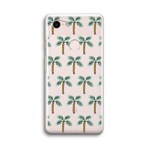 CaseCompany Paradise: Google Pixel 3 Transparant Hoesje