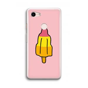 CaseCompany Raketijsje: Google Pixel 3 Transparant Hoesje