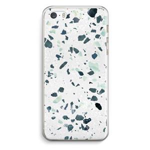 CaseCompany Terrazzo N°2: iPhone 5 / 5S / SE Transparant Hoesje