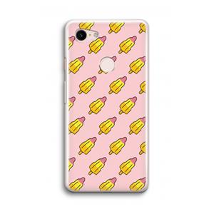 CaseCompany Waterijsjes: Google Pixel 3 Transparant Hoesje