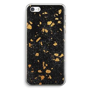 CaseCompany Terrazzo N°7: iPhone 5 / 5S / SE Transparant Hoesje