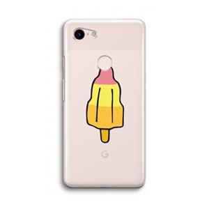 CaseCompany Raketijsje: Google Pixel 3 Transparant Hoesje