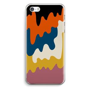 CaseCompany Baar A: iPhone 5 / 5S / SE Transparant Hoesje
