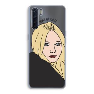 CaseCompany Ashley: Oppo A91 Transparant Hoesje