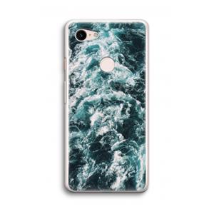 CaseCompany Zee golf: Google Pixel 3 Transparant Hoesje