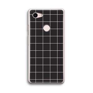 CaseCompany Rooster 2: Google Pixel 3 Transparant Hoesje