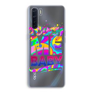 CaseCompany Touch Me: Oppo A91 Transparant Hoesje