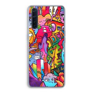 CaseCompany Dreams: Oppo A91 Transparant Hoesje
