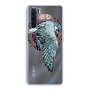 CaseCompany Golden Falcon: Oppo A91 Transparant Hoesje