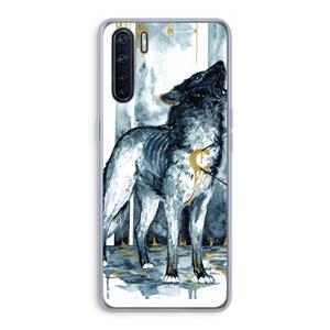 CaseCompany Bleeding Soul: Oppo A91 Transparant Hoesje