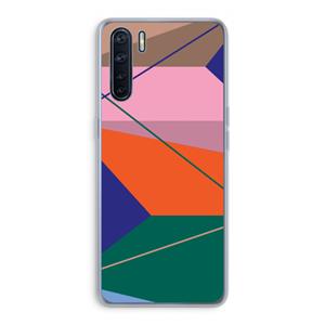 CaseCompany Gestalte 1: Oppo A91 Transparant Hoesje