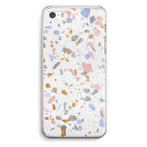 CaseCompany Terrazzo N°8: iPhone 5 / 5S / SE Transparant Hoesje