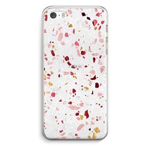 CaseCompany Terrazzo N°9: iPhone 5 / 5S / SE Transparant Hoesje