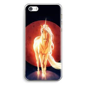 CaseCompany Last Unicorn: iPhone 5 / 5S / SE Transparant Hoesje