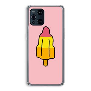 CaseCompany Raketijsje: Oppo Find X3 Transparant Hoesje
