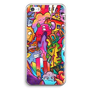 CaseCompany Dreams: iPhone 5 / 5S / SE Transparant Hoesje