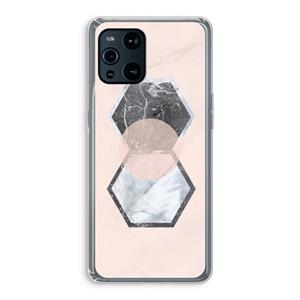 CaseCompany Creatieve toets: Oppo Find X3 Transparant Hoesje