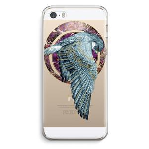 CaseCompany Golden Falcon: iPhone 5 / 5S / SE Transparant Hoesje