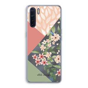 CaseCompany Sweet heaven geometrics: Oppo A91 Transparant Hoesje