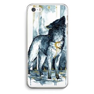 CaseCompany Bleeding Soul: iPhone 5 / 5S / SE Transparant Hoesje