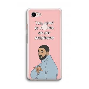 CaseCompany Hotline bling: Google Pixel 3 Transparant Hoesje