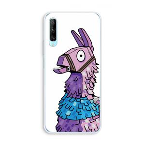 CaseCompany Lama: Huawei P Smart Pro Transparant Hoesje