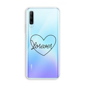 CaseCompany Forever heart black: Huawei P Smart Pro Transparant Hoesje