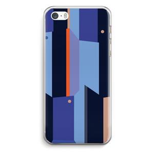 CaseCompany Gestalte 3: iPhone 5 / 5S / SE Transparant Hoesje