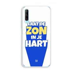 CaseCompany Laat de zon in je hart: Huawei P Smart Pro Transparant Hoesje