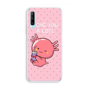 CaseCompany Love You A Lotl: Huawei P Smart Pro Transparant Hoesje