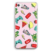 CaseCompany Things Jamie Loves: iPhone 5 / 5S / SE Transparant Hoesje