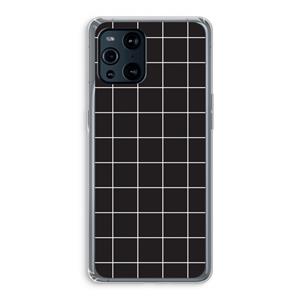 CaseCompany Rooster 2: Oppo Find X3 Transparant Hoesje