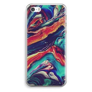 CaseCompany Chameleon Sun: iPhone 5 / 5S / SE Transparant Hoesje