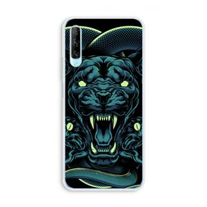 CaseCompany Cougar and Vipers: Huawei P Smart Pro Transparant Hoesje